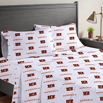 Pegasus Cincinnati Bengals Four-Piece Full Sheet Set