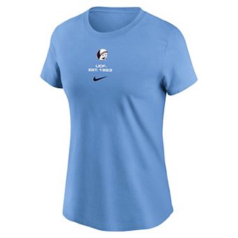Women's Nike Light Blue UCF Knights 2026 Space Game T-Shirt
