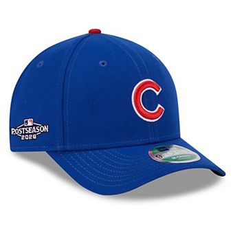 Men's New Era Royal Chicago Cubs 2026 MLB Postseason Side Patch 9FORTY Adjustable Hat