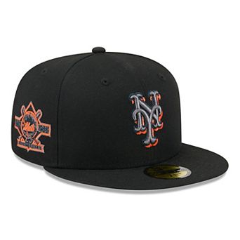 Men's New Era Black New York Mets Color Pop 59FIFTY Fitted Hat