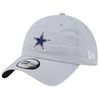 Women's New Era Gray Dallas Cowboys Evergreen Casual Classic Adjustable Hat