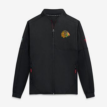 Men's Fanatics Black Chicago Blackhawks Authentic Pro Rink Fleece Full-Zip Jacket