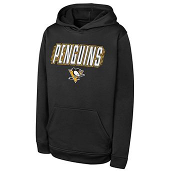 Youth Outerstuff Black Pittsburgh Penguins Sack Party Performance Hoodie