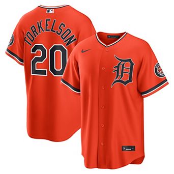 Men's Nike Spencer Torkelson Orange Detroit Tigers Alternate Stadium Jersey