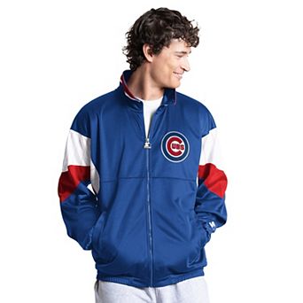 Men's Starter Royal Chicago Cubs Legacy Full-Zip Track Jacket