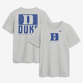 Men's Nike Gray Duke Blue Devils Courtside Dri-FIT T-Shirt