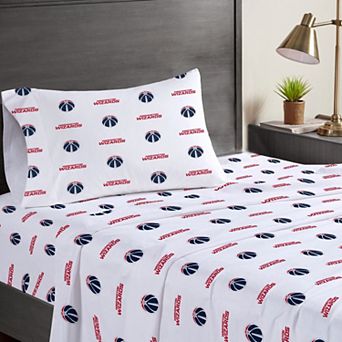 Pegasus Washington Wizards Three-Piece Twin Sheet Set