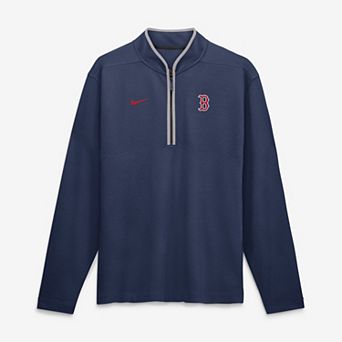 Men's Nike Navy Boston Red Sox Dri-FIT Victory Half-Zip Pullover