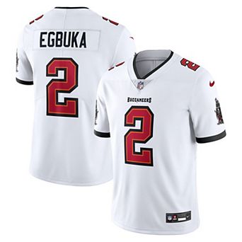 Men's Nike Emeka Egbuka White Tampa Bay Buccaneers Vapor Untouchable Stitched Limited Jersey