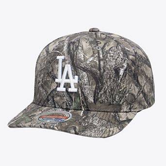 Men's Mitchell & Ness Camo Los Angeles Dodgers Timber Trail Snapback Hat
