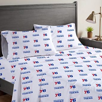 Pegasus Philadelphia 76ers Four-Piece Queen Sheet Set