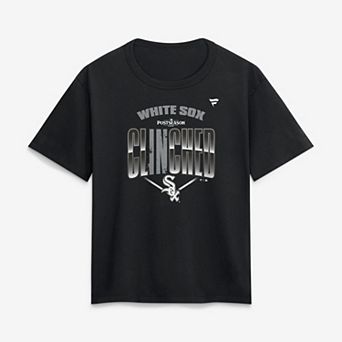 Women's Fanatics Black Chicago White Sox 2026 MLB Postseason Locker Room T-Shirt