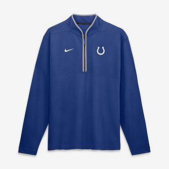 Men's Nike Royal Indianapolis Colts Dri-FIT Victory Half-Zip Pullover
