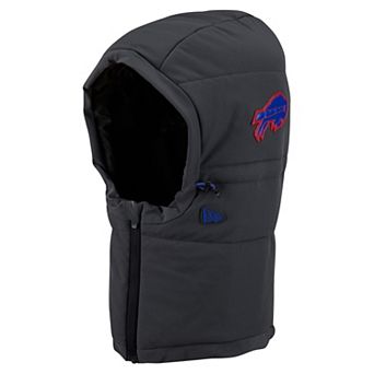 Men's New Era Charcoal Buffalo Bills 2026 Sideline Cold Weather Adjustable Quilted Hood