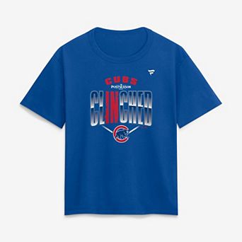 Women's Fanatics Royal Chicago Cubs 2026 MLB Postseason Locker Room T-Shirt