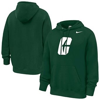 Men's Nike Green Charlotte 49ers Club Fleece Hoodie