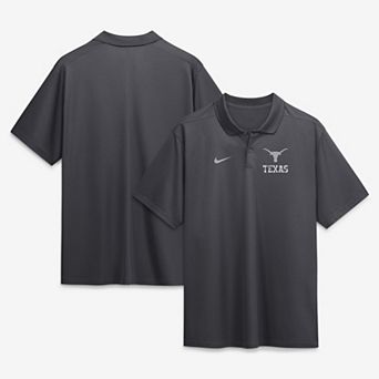 Men's Nike Anthracite Texas Longhorns Victory Dri-FIT Polo