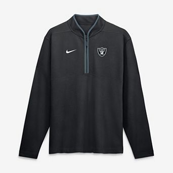 Men's Nike Black Las Vegas Raiders Dri-FIT Victory Half-Zip Pullover