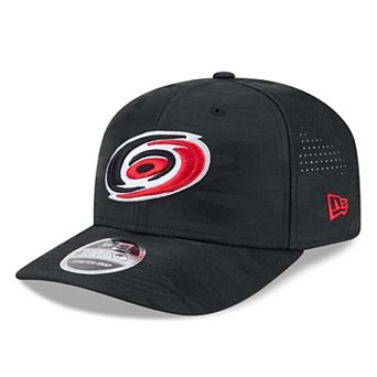 Men's New Era Black Carolina Hurricanes Camo 9SEVENTY Perforated Adjustable Hat