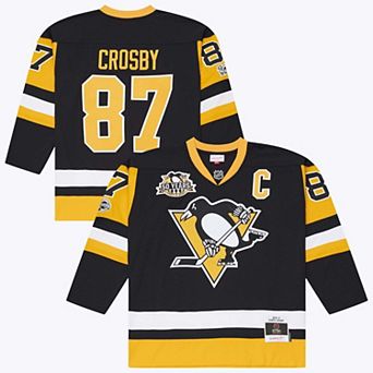 Men's Mitchell & Ness Sidney Crosby Black Pittsburgh Penguins 2016/17 Power Play Jersey