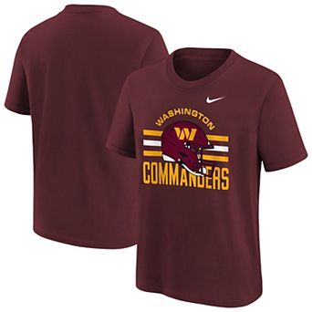 Youth Nike Burgundy Washington Commanders Team Issue T-Shirt