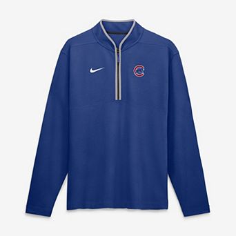 Men's Nike Royal Chicago Cubs Dri-FIT Victory Half-Zip Pullover