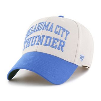 Men's '47 Natural Oklahoma City Thunder Broke Line Loop MVP Adjustable Hat