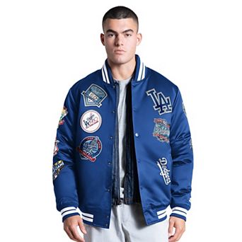 Men's Starter Royal Los Angeles Dodgers Elite Full Snap Varsity Jacket