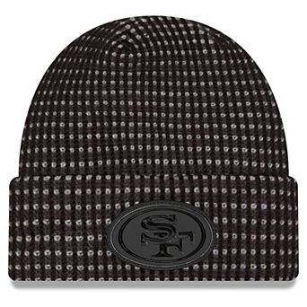 Men's New Era Black San Francisco 49ers 2026 Sideline Cold Weather Cuffed Knit Hat