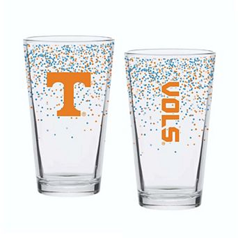 Indigo Falls Tennessee Volunteers Confetti Pints - Set of 2
