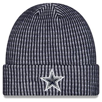 Men's New Era Navy Dallas Cowboys 2026 Sideline Cold Weather Cuffed Knit Hat