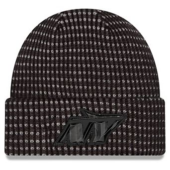Men's New Era Black New York Jets 2026 Sideline Cold Weather Cuffed Knit Hat