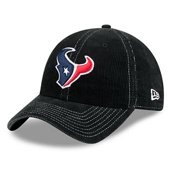 Men's New Era Black Houston Texans Corduroy Casual Classic Adjustable Hat