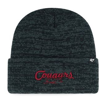 Unisex '47 Black Washington State Cougars Brain Freeze Cuff Knit Hat