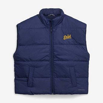 Women's Under Armour Navy Notre Dame Fighting Irish Expanse Full-Zip Vest