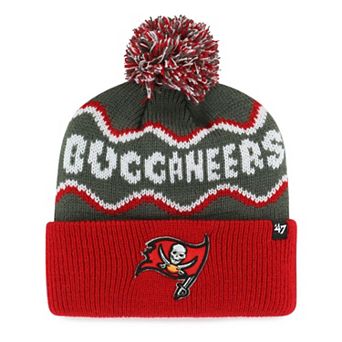 Preschool '47 Pewter Tampa Bay Buccaneers Squiggle Script Cuffed Knit Hat