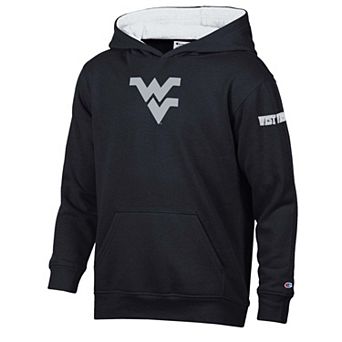 Youth Champion Black West Virginia Mountaineers Fleece Hoodie
