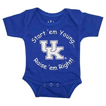 Newborn & Infant Little King Royal Kentucky Wildcats Start 'Em Young Bodysuit
