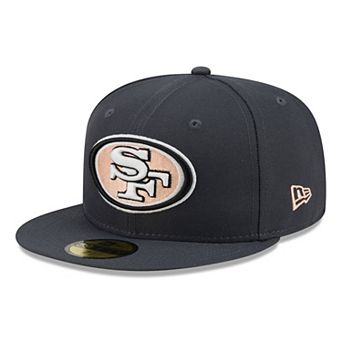 Men's New Era Gray San Francisco 49ers Fall Glow 59FIFTY Fitted Hat