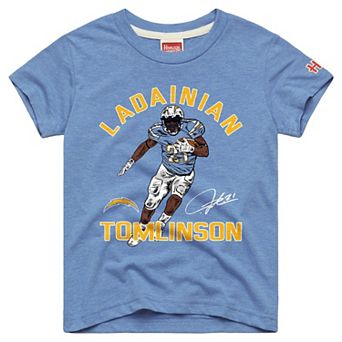 Youth Homage LaDainian Tomlinson Los Angeles Chargers Light Blue Retired Greats T-Shirt