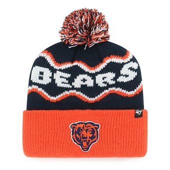 Preschool '47 Navy Chicago Bears Squiggle Script Cuffed Knit Hat
