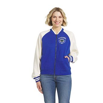 Women's WEAR by Erin Andrews Royal Florida Gators Raglan Full-Zip Jacket