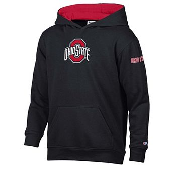 Youth Champion Black Ohio State Buckeyes Fleece Hoodie
