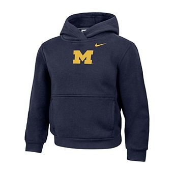 Preschool Nike Navy Michigan Wolverines Core Hoodie