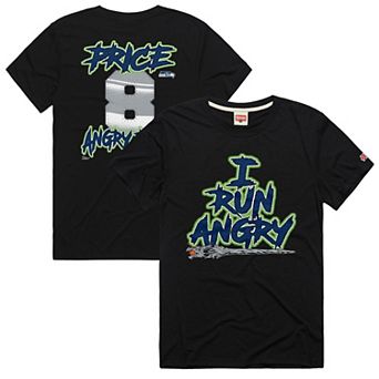 Unisex Homage Jadarian Price Black Seattle Seahawks Angry Runs Tri-Blend T-Shirt