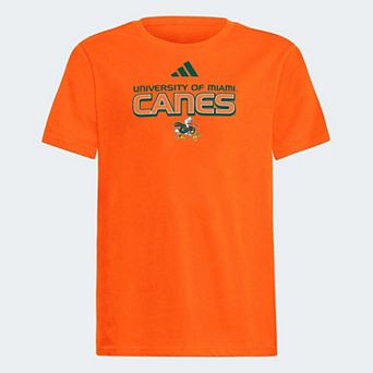 Youth adidas Orange Miami Hurricanes It's Back T-Shirt