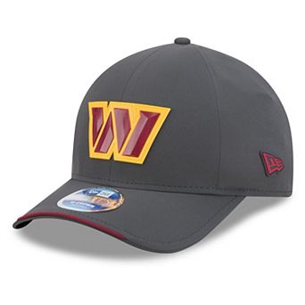 Men's New Era Charcoal Washington Commanders 2026 Sideline Cold Weather 9FORTY M-Crown Adjustable Hat
