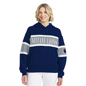 Women's WEAR by Erin Andrews Blue Penn State Nittany Lions Colorblock Hoodie