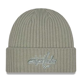 Men's New Era Sage Green Washington Capitals Color Pack Cuffed Knit Hat