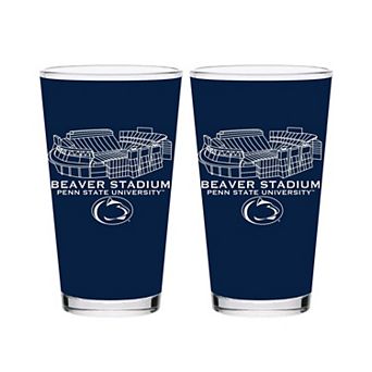 Indigo Falls Penn State Nittany Lions Core Stadium Pint Glass 2-Pack